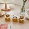 Three teddy bear plush doll Cute pillow doll children 's gift plush toy details Picture